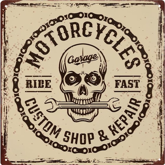 Motorcycles ride fast