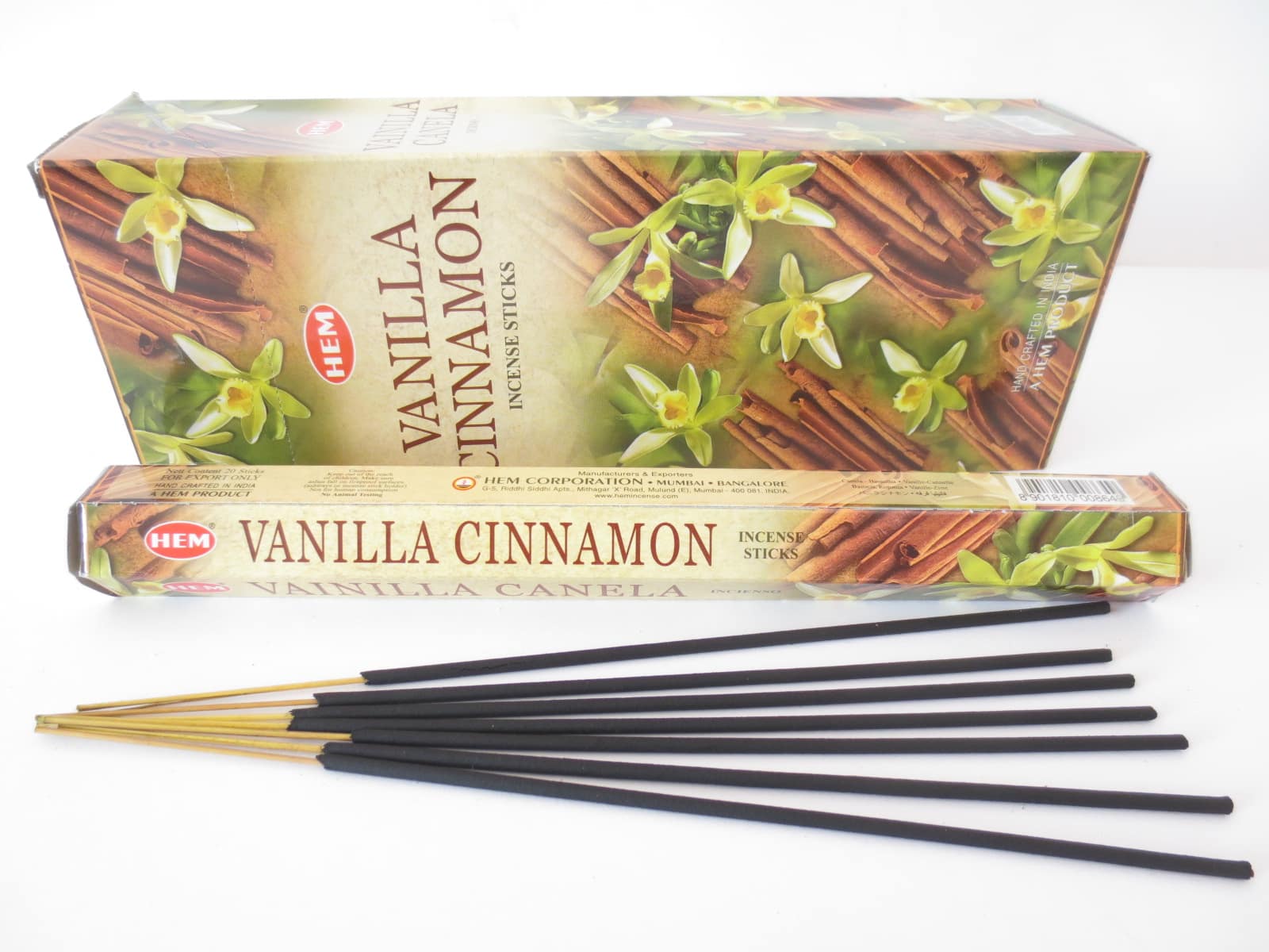 Wierook Stokjes Vanilla Cinnamon