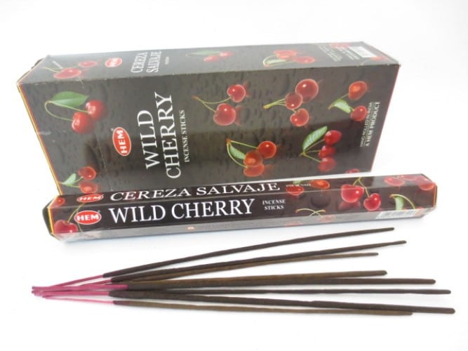 Wierook Stokjes Wild Cherry