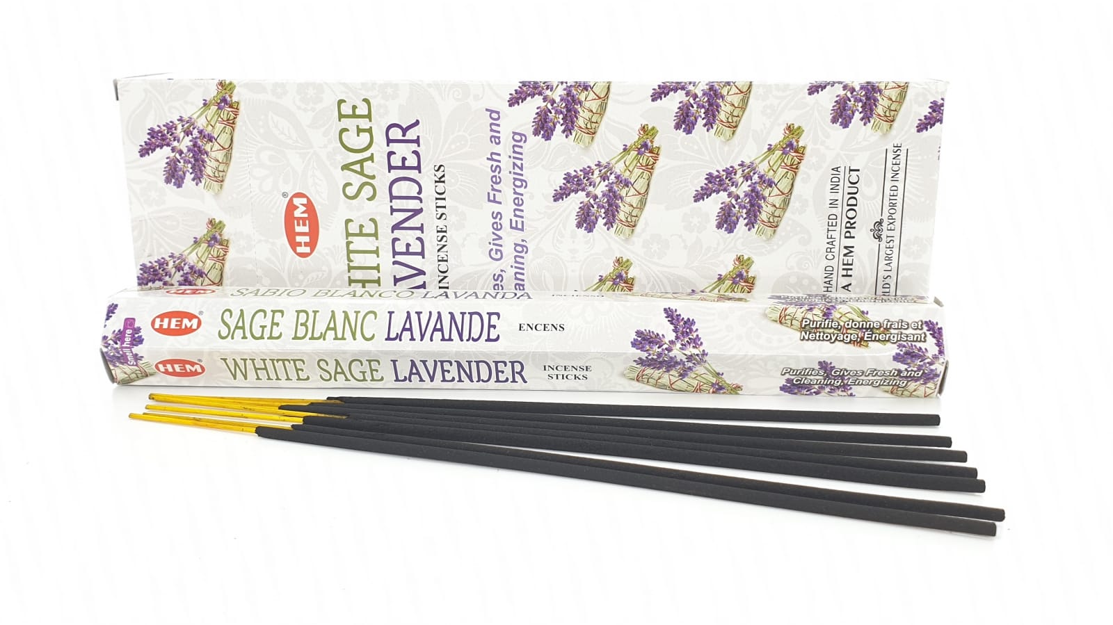  Wierook Stokjes White Sage Lavender