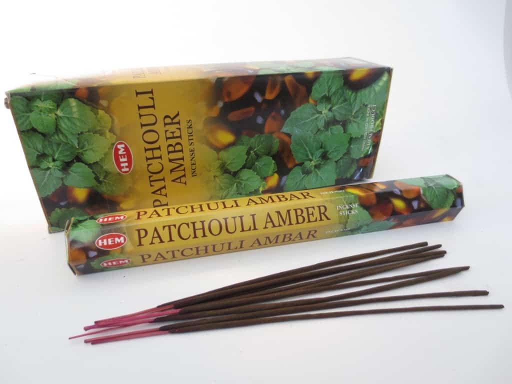 Wierook Stokjes Patchouli Amber