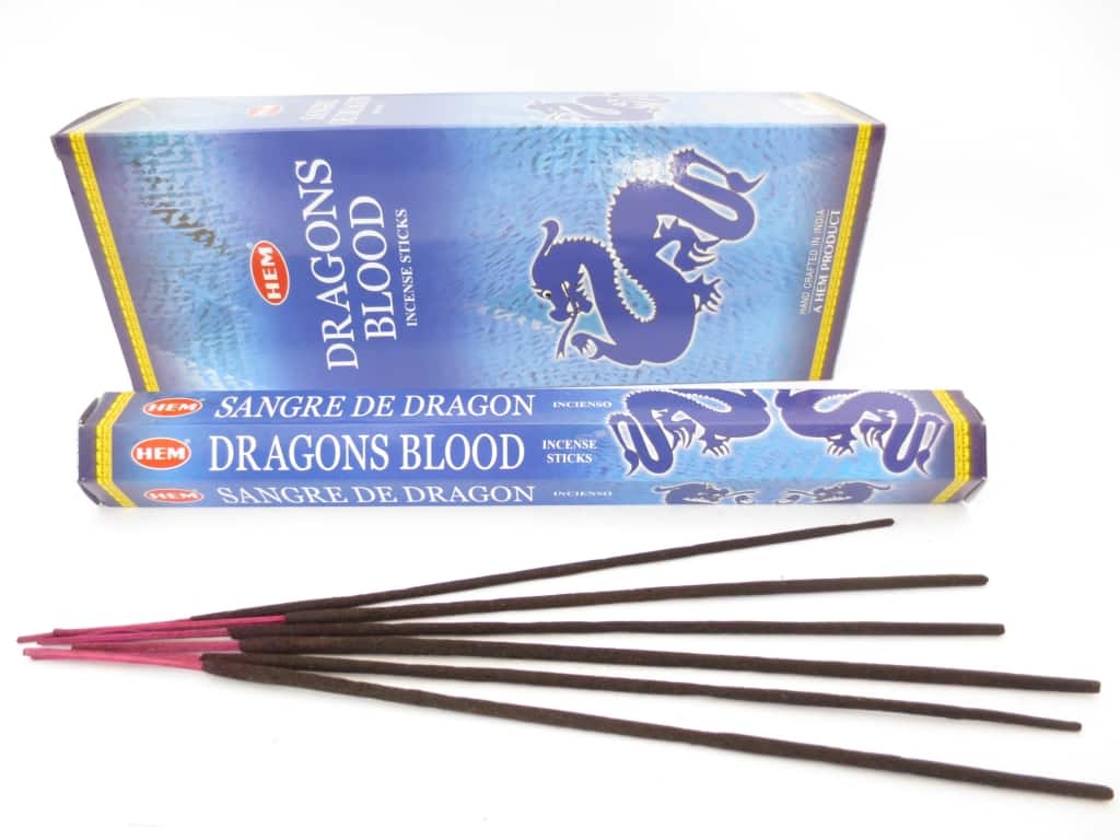 Wierook Stokjes Dragons Blood Blue