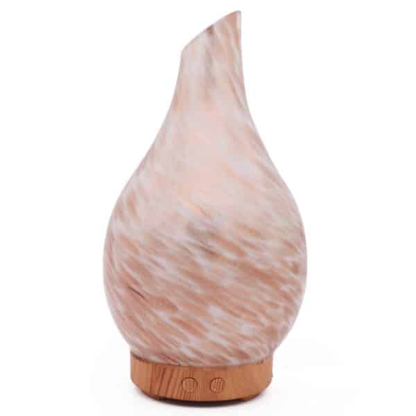 Vaas met gouden glitters