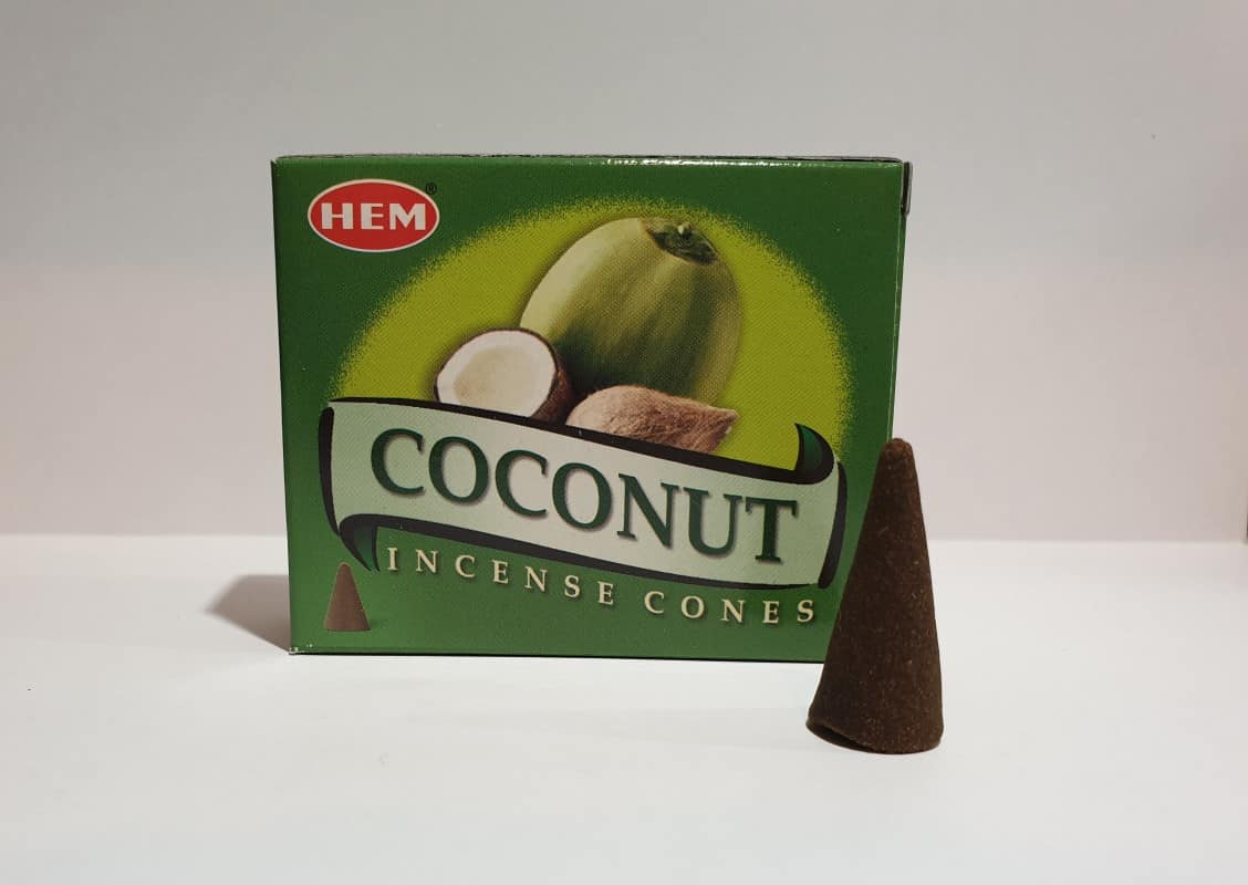 Wierook kegels coconut