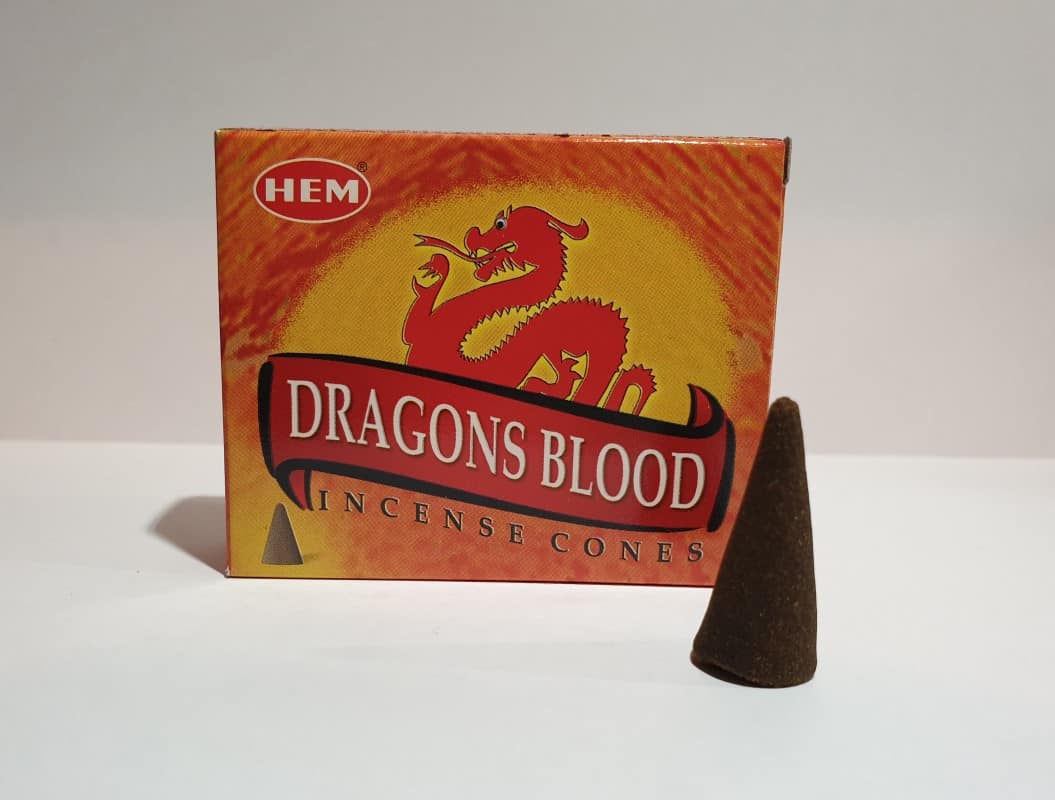 Wierook kegels dragon’s blood