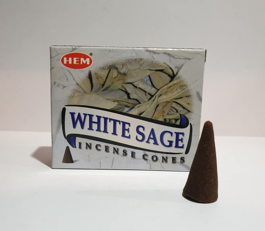 Wierook kegels HEM white sage