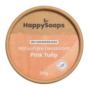 HappySoaps Natuurlijke Deodorant – Pink Tulip